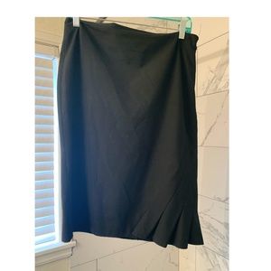 The Limited Stretch Black Pencil Skirt